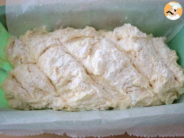 Pan express sin levadura, sin amasado, sin reposo - Preparación paso 4