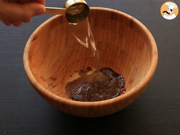 Mousse de café express - 3 ingredientes - Preparación paso 1