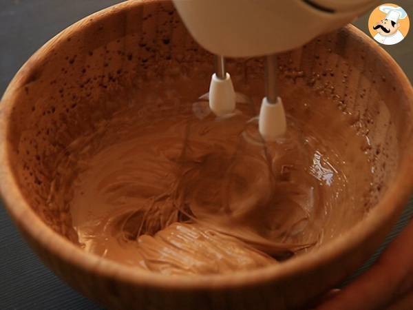 Mousse de café express - 3 ingredientes - Preparación paso 2