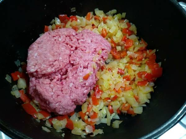 Chile con carne {no el auténtico pero sí el más popular} - Preparación paso 4