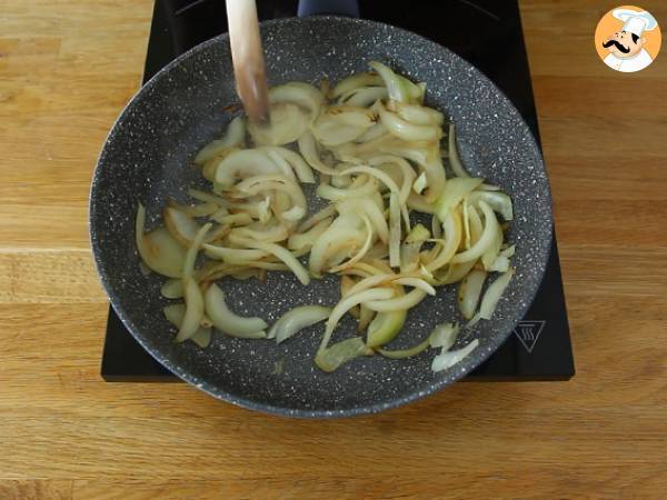 Panini con queso raclette - Preparación paso 4