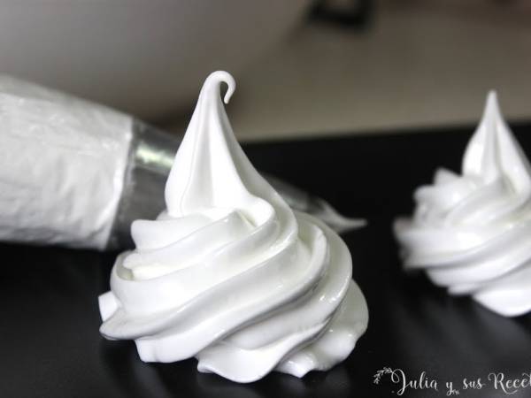 Merengues franceses - Preparación paso 3