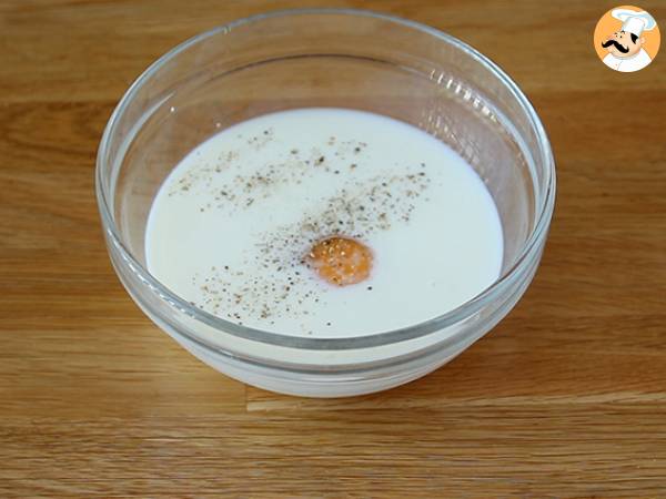 Tostadas francesas al pesto - Preparación paso 2