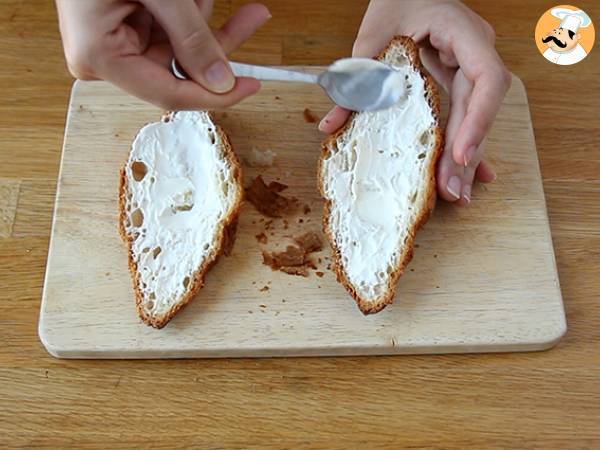 Croissants de jamón y queso - Preparación paso 1