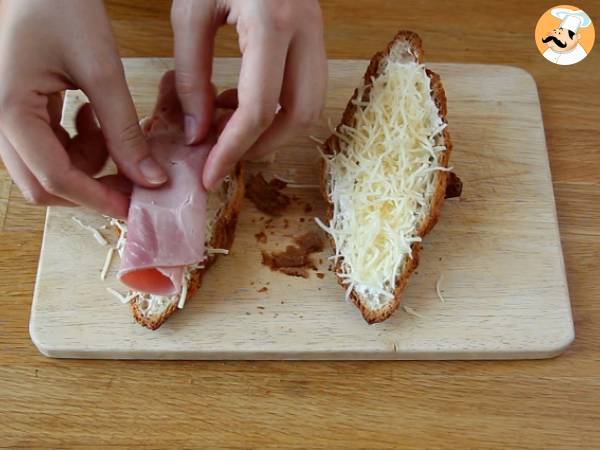 Croissants de jamón y queso - Preparación paso 2