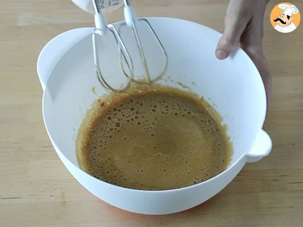 Bizcocho de zanahoria relleno de cheesecake - Preparación paso 3