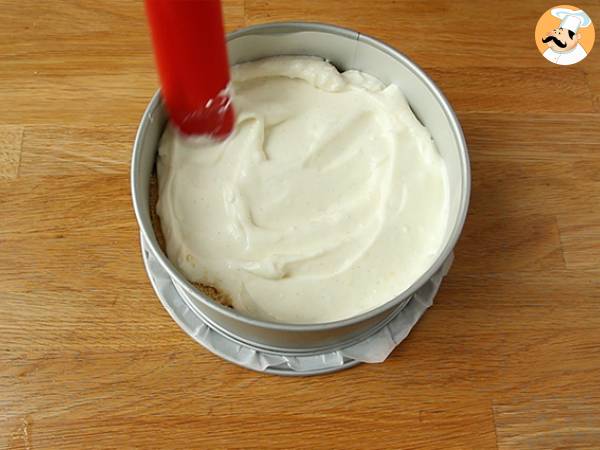 Cheesecake de limón sin cocción - Preparación paso 4