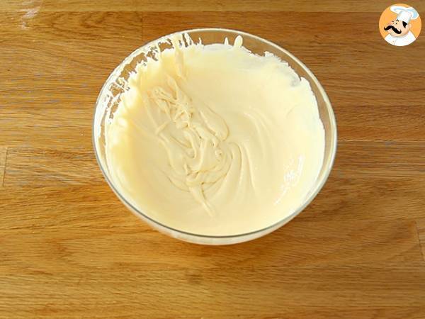 Vasitos de tiramisú de fresa - Preparación paso 1