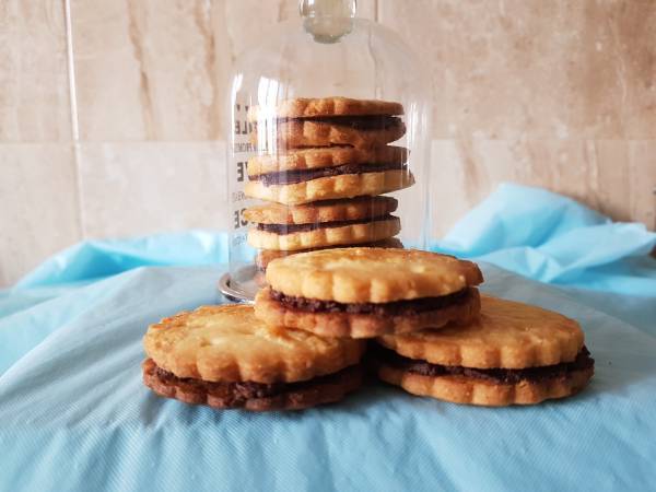 Galletas imitación Príncipe - Preparación paso 1