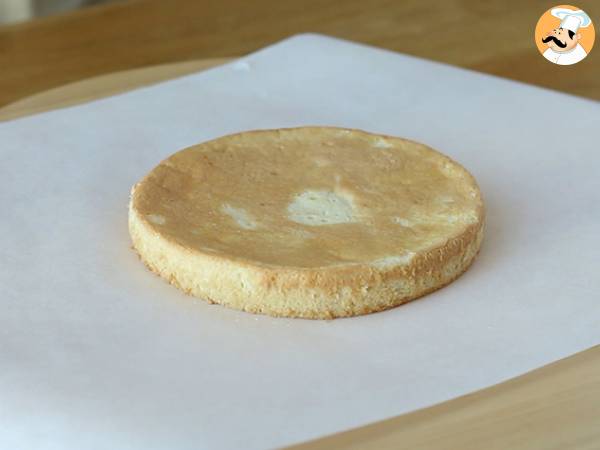 Layer cake de fresas y crema mascarpone - Preparación paso 7