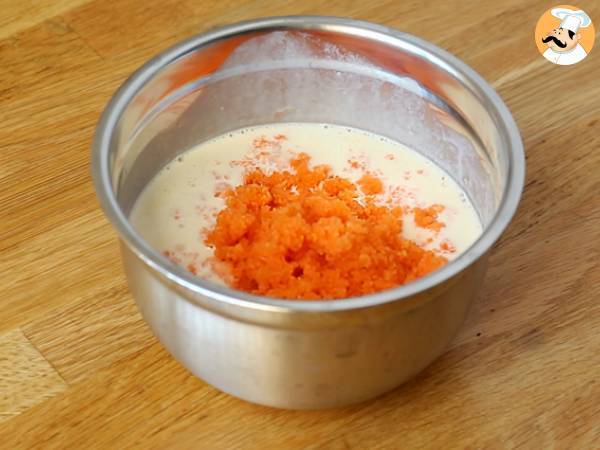 Quiche de zanahoria primaveral - Preparación paso 2