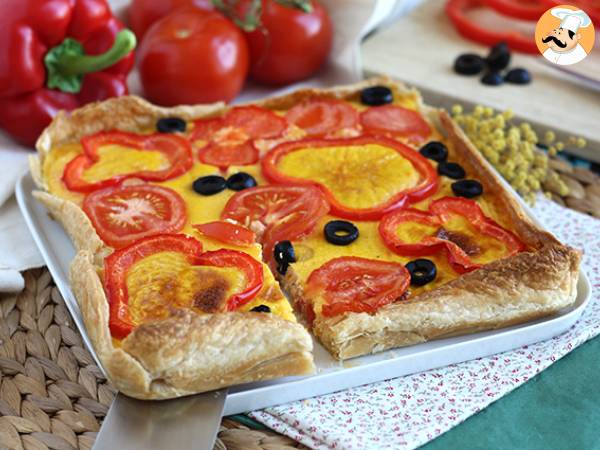 Quiche de zanahoria primaveral - Preparación paso 6