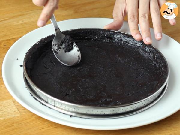 Tartaleta de oreo y chocolate - Preparación paso 2