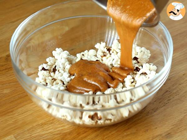 Palomitas de caramelo - Preparación paso 5