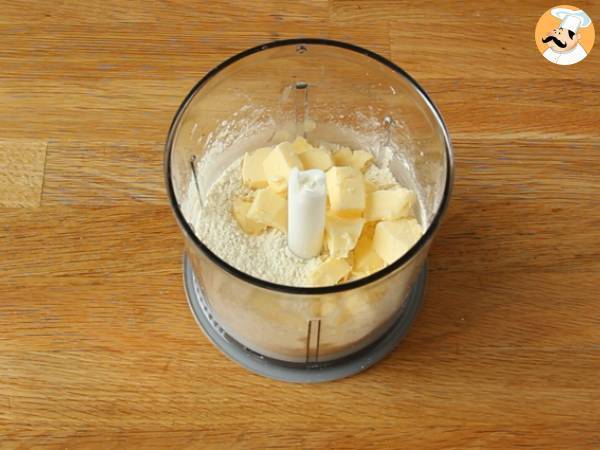 Tartaleta de nueces pecan. Pecan pie - Preparación paso 1