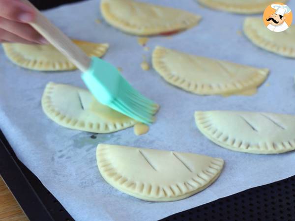 Empanadillas dulces con mermelada - Preparación paso 8