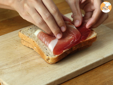 Club Sandwich italiano - Preparación paso 3
