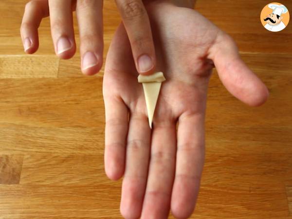 Cereales de mini croissants - Preparación paso 3