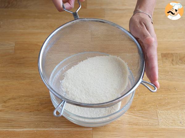 Harina de arroz casera - Preparación paso 3