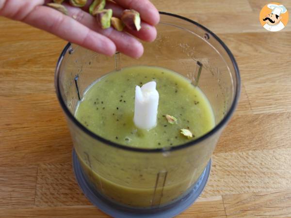 Sorbete de Kiwi muy fácil - Preparación paso 3