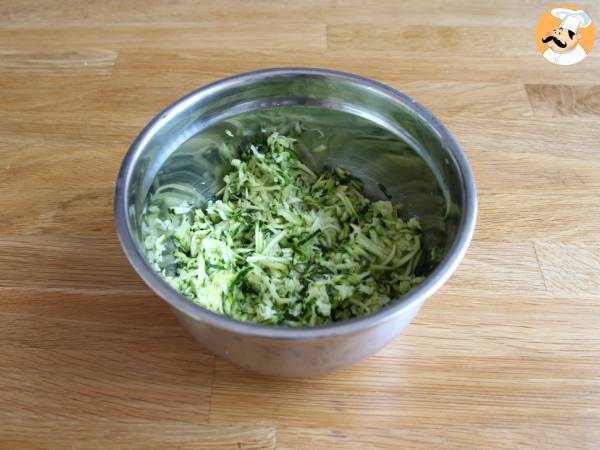 Tortilla de calabacín y quinoa - Preparación paso 2