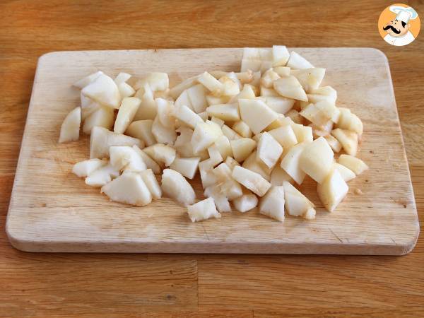 Compota de pera y canela (sin azúcar añadido) - Preparación paso 1