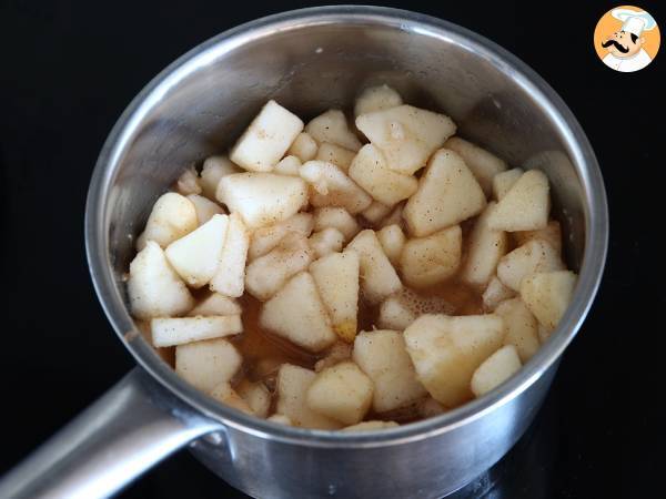 Compota de pera y canela (sin azúcar añadido) - Preparación paso 2