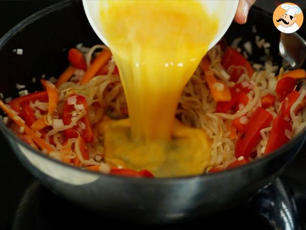 Pad Thai con tofu - Preparación paso 6