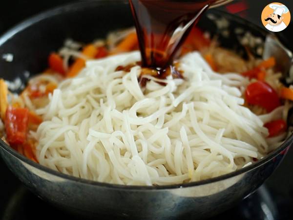 Pad Thai con tofu - Preparación paso 7