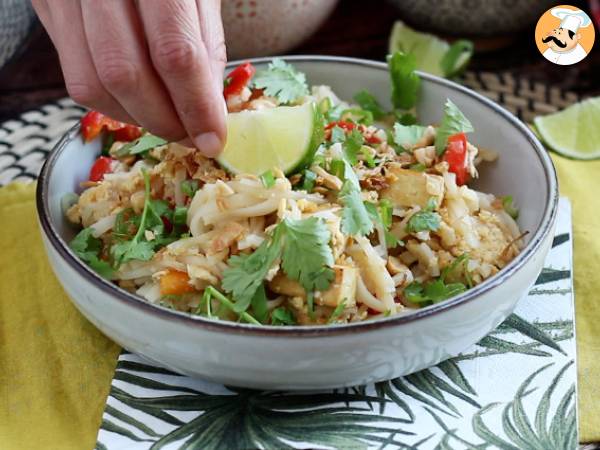 Pad Thai con tofu - Preparación paso 8