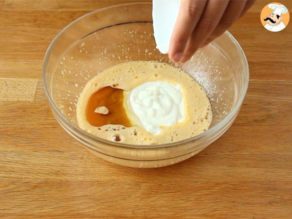 Bizcocho de higos y almendras - Preparación paso 1