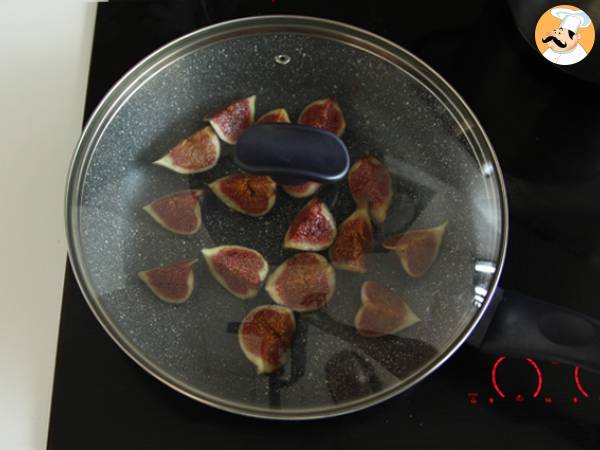 Tagliatelle con higos y bacon - Preparación paso 2