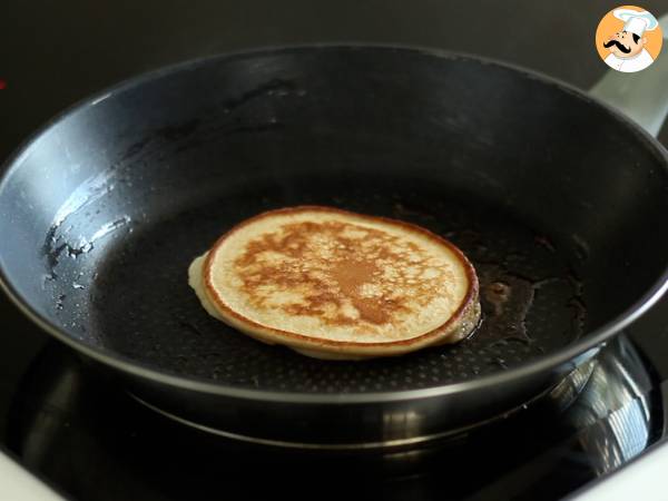 Pancakes de plátano fáciles - Preparación paso 3