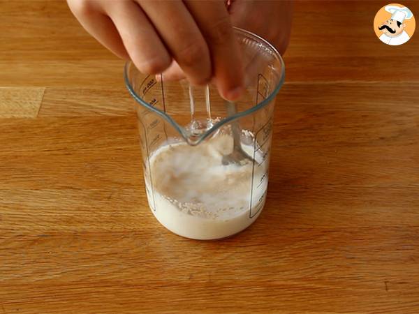 Brioche babka de chocolate y avellanas - Preparación paso 1