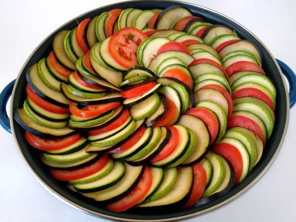 Tian de verduras o ratatouille {receta francesa} - Preparación paso 7