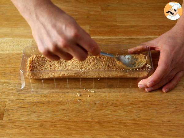 Tronco de crema de limón y merengue - Preparación paso 1