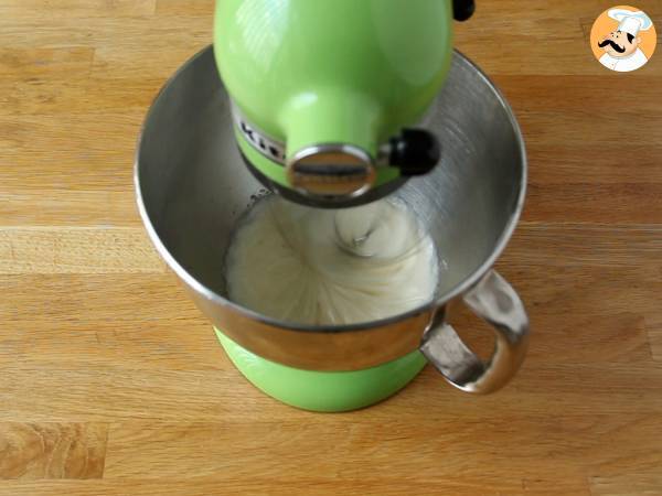 Tronco de crema de limón y merengue - Preparación paso 3