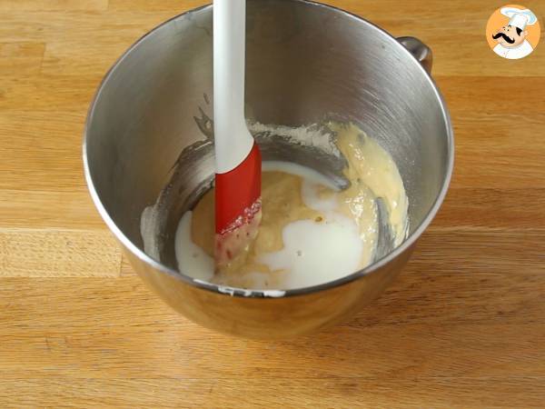 Tronco de crema de limón y merengue - Preparación paso 4