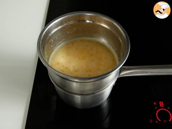 Tronco de crema de limón y merengue - Preparación paso 6