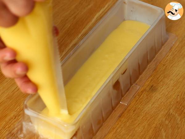 Tronco de crema de limón y merengue - Preparación paso 8