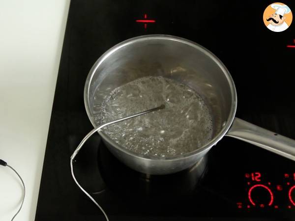 Tronco de crema de limón y merengue - Preparación paso 12