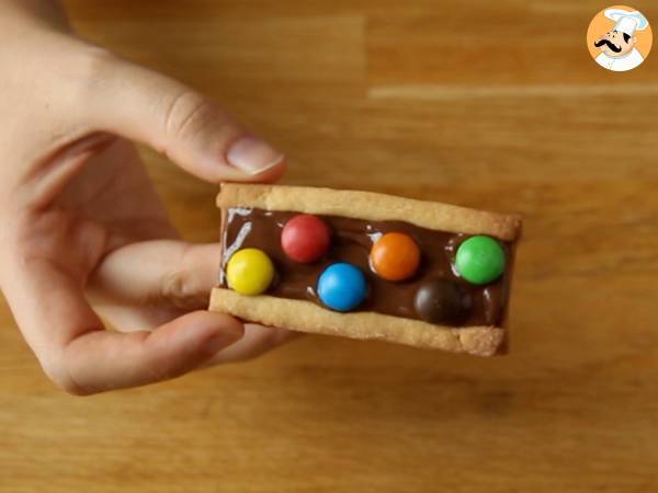 Galletas con M&M´s - Preparación paso 7