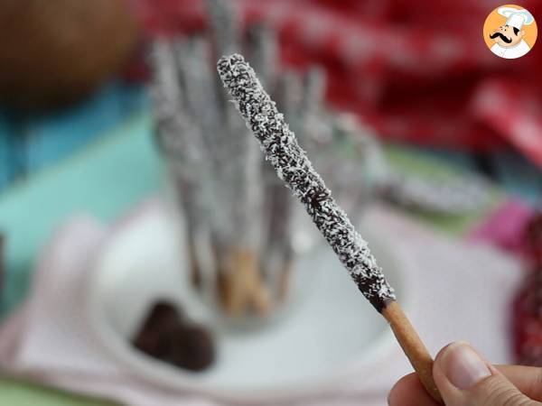 Mikados de coco - Preparación paso 7