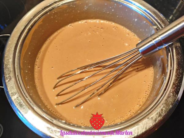 Tarta de Queso, chocolate blanco y café - Preparación paso 2