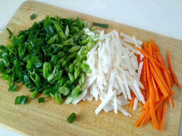 Kimchi {plato nacional coreano} - Preparación paso 8