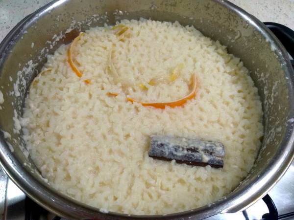 Arroz con leche vegano {en olla rápida} - Preparación paso 4