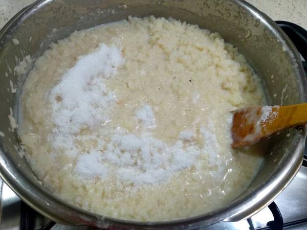 Arroz con leche vegano {en olla rápida} - Preparación paso 5