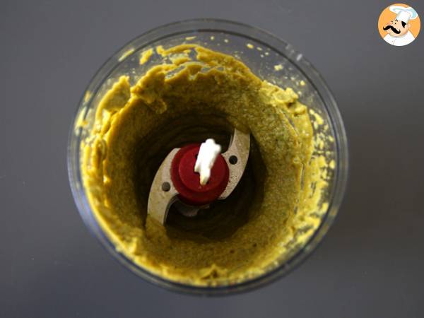 Guacamole de guisantes y lima - Preparación paso 2