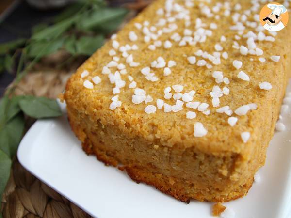 Bizcocho de calabaza con coco (fácil) - Preparación paso 4