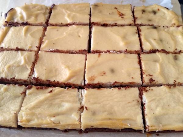 Tiramisú + Brownie + Cheesecake, tres en uno {Dulce vegano y sin gluten} - Preparación paso 12